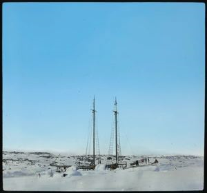 Image: Bowdoin in Winter Quarters, Baffin Land (West)